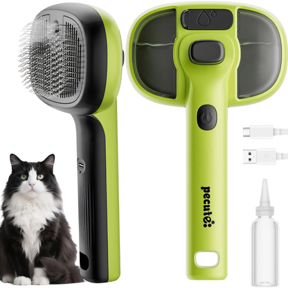 Cepillo de vapor 5 en 1 para perro y gato.