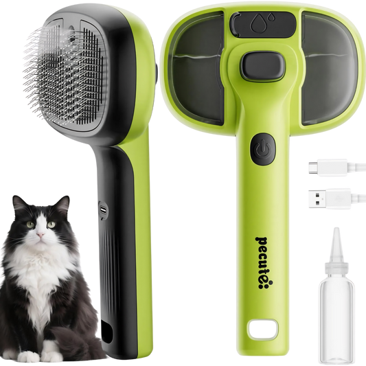 Cepillo de vapor 5 en 1 para perro y gato.