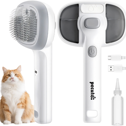 Cepillo de vapor 5 en 1 para perro y gato.