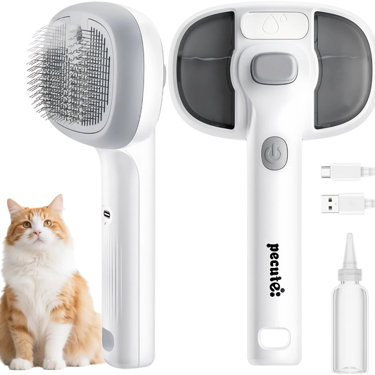 Cepillo de vapor 5 en 1 para perro y gato.